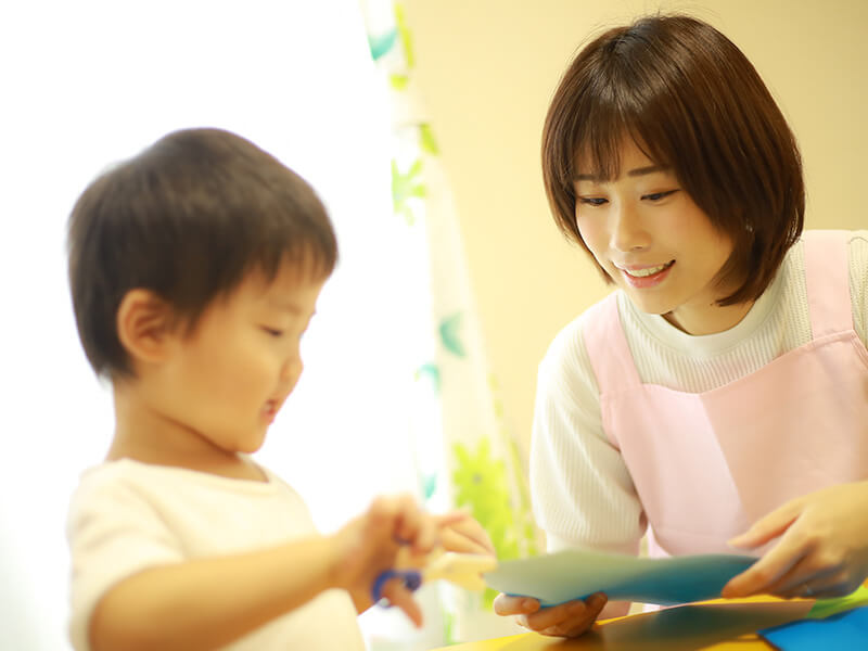一人ひとりに合った療育を計画しながら自立をお手伝い